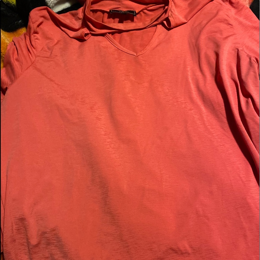 Dressy shirt with beautiful bell sleeves!